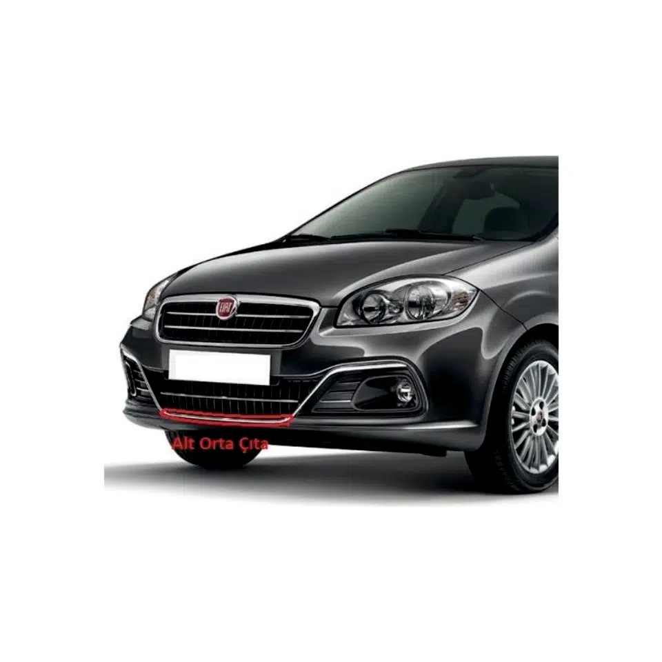 Fiat Linea Ön Tampon Alt Orta Krom Çıta (Yeni Model) 735547969 Fiat Linea Ön Tampon Alt Orta Krom Çıta (Yeni Model) 735547969